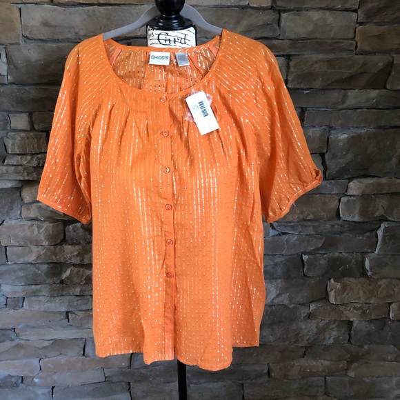 Blouse NWT Chico's size 2 - Picture 1 of 2